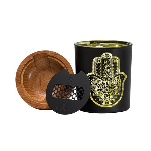 V Syndicate-SmartStash-Medium-Hamsa-Yellow
