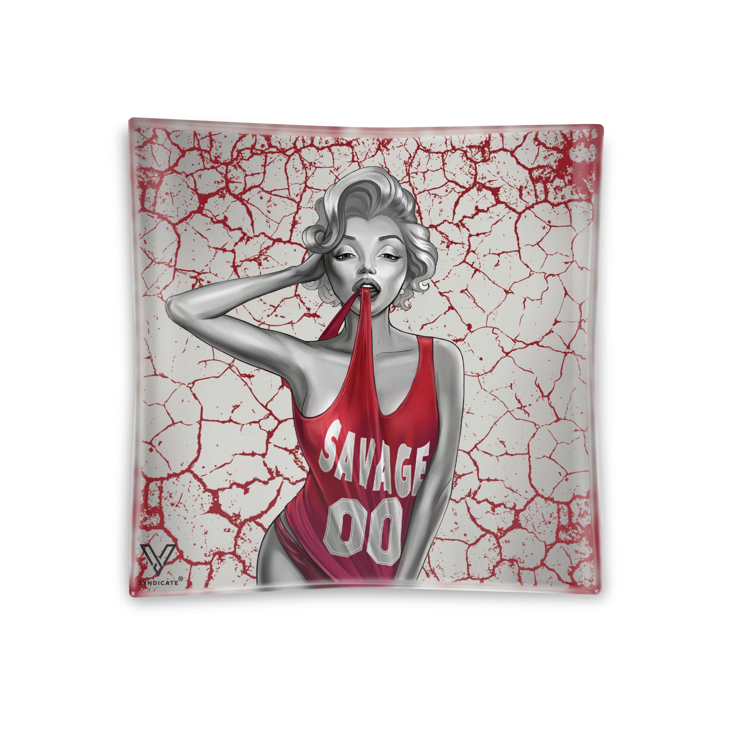 V Syndicate-Glass Ashtray-Dank Diva