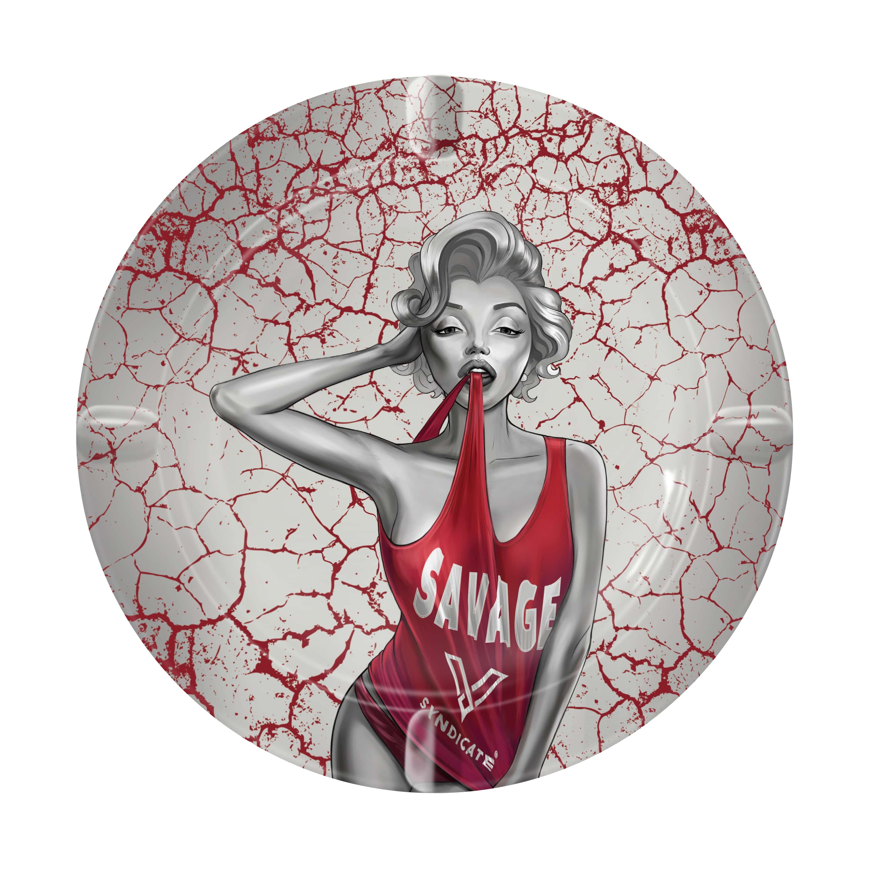 V Syndicate Metal Ashtray - Dank Diva