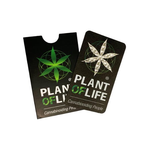 Plant of Life - Grinder Card - Black