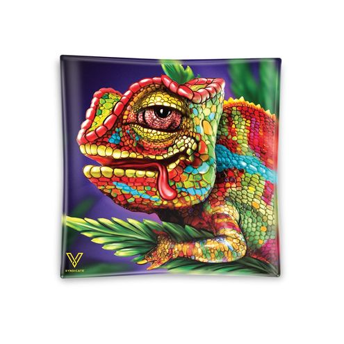 V Syndicate-Glass Ashtray-Cloud 9 Chameleon