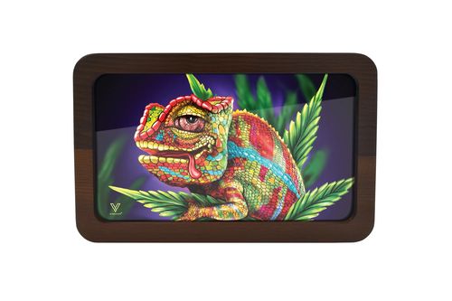 V Syndicate-3D High Def Wood Rolling Tray-Medium-Cloud 9 Chameleon