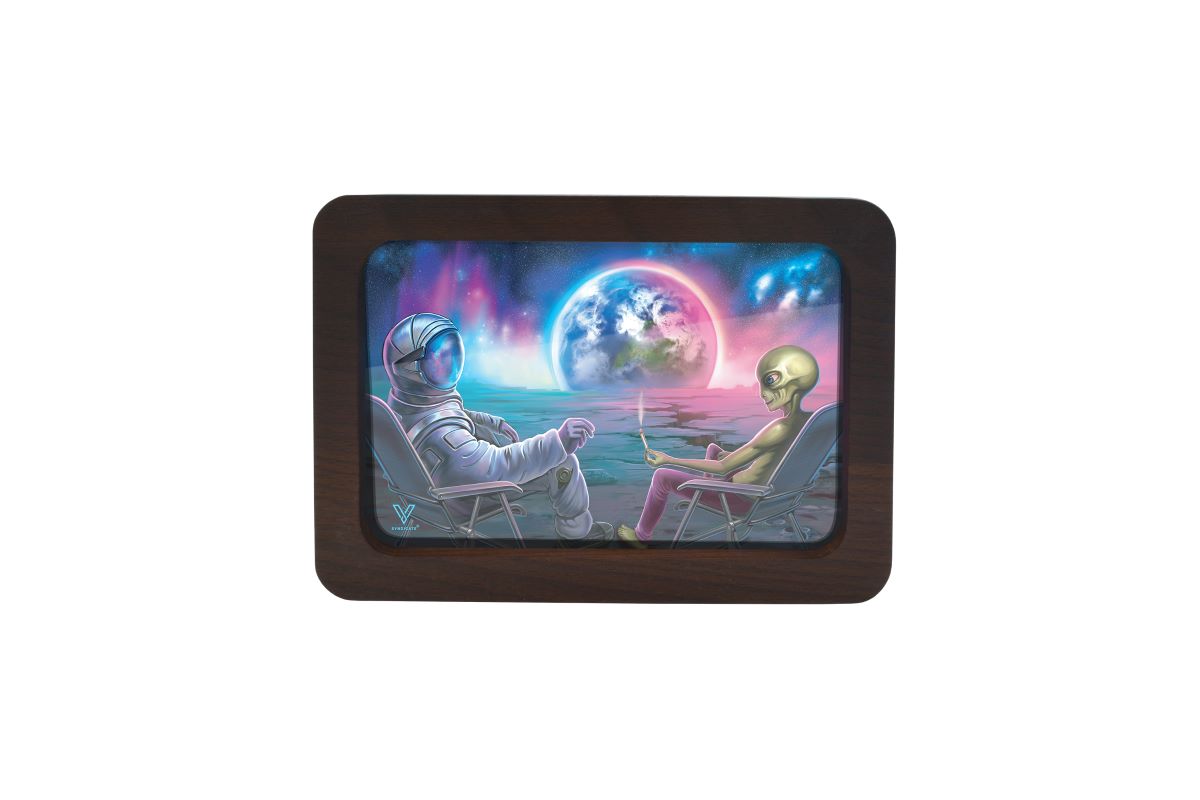 V Syndicate-3D High Def Wood Tray-Small-Blunt Orbit