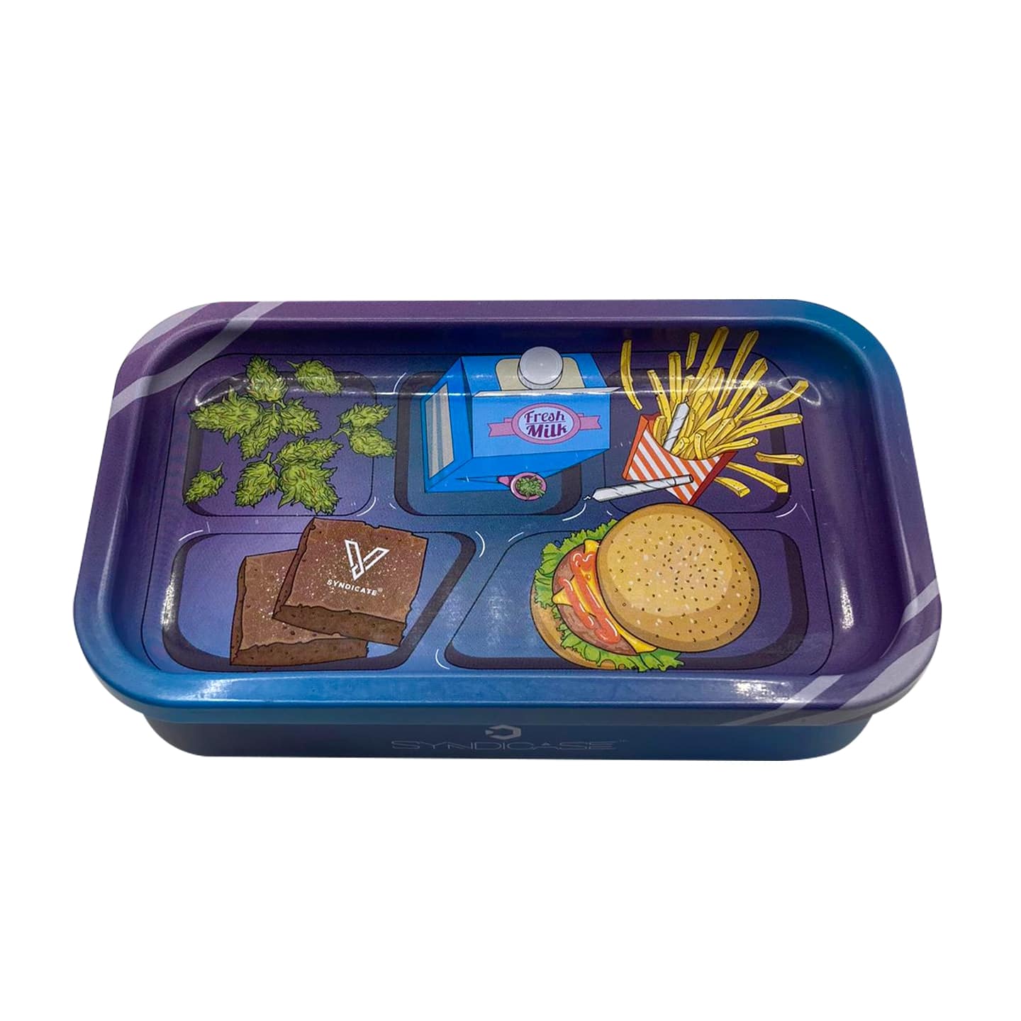 Syndicase 2.0 Tin Box with Lid - Munch Time