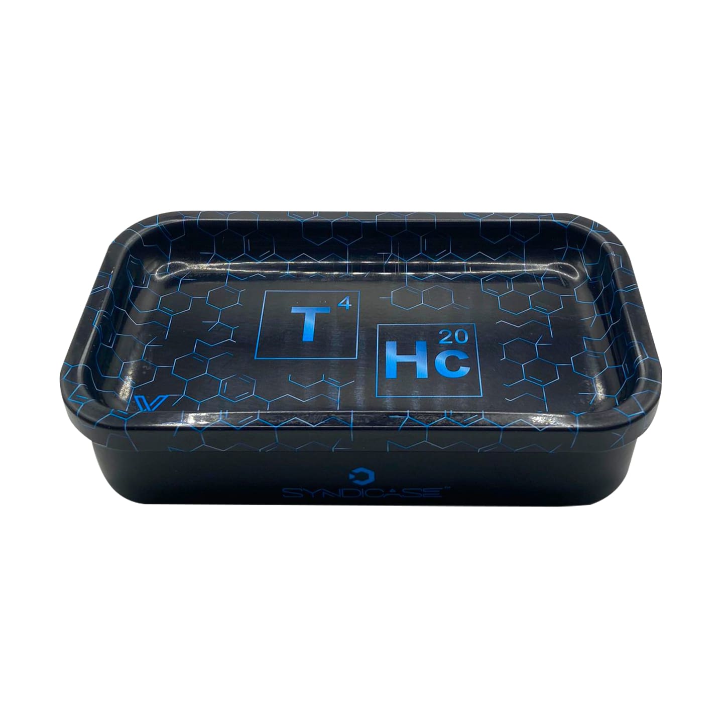 Syndicase 2.0 Tin Box with Lid - T=HC2 Elements Black and Blue