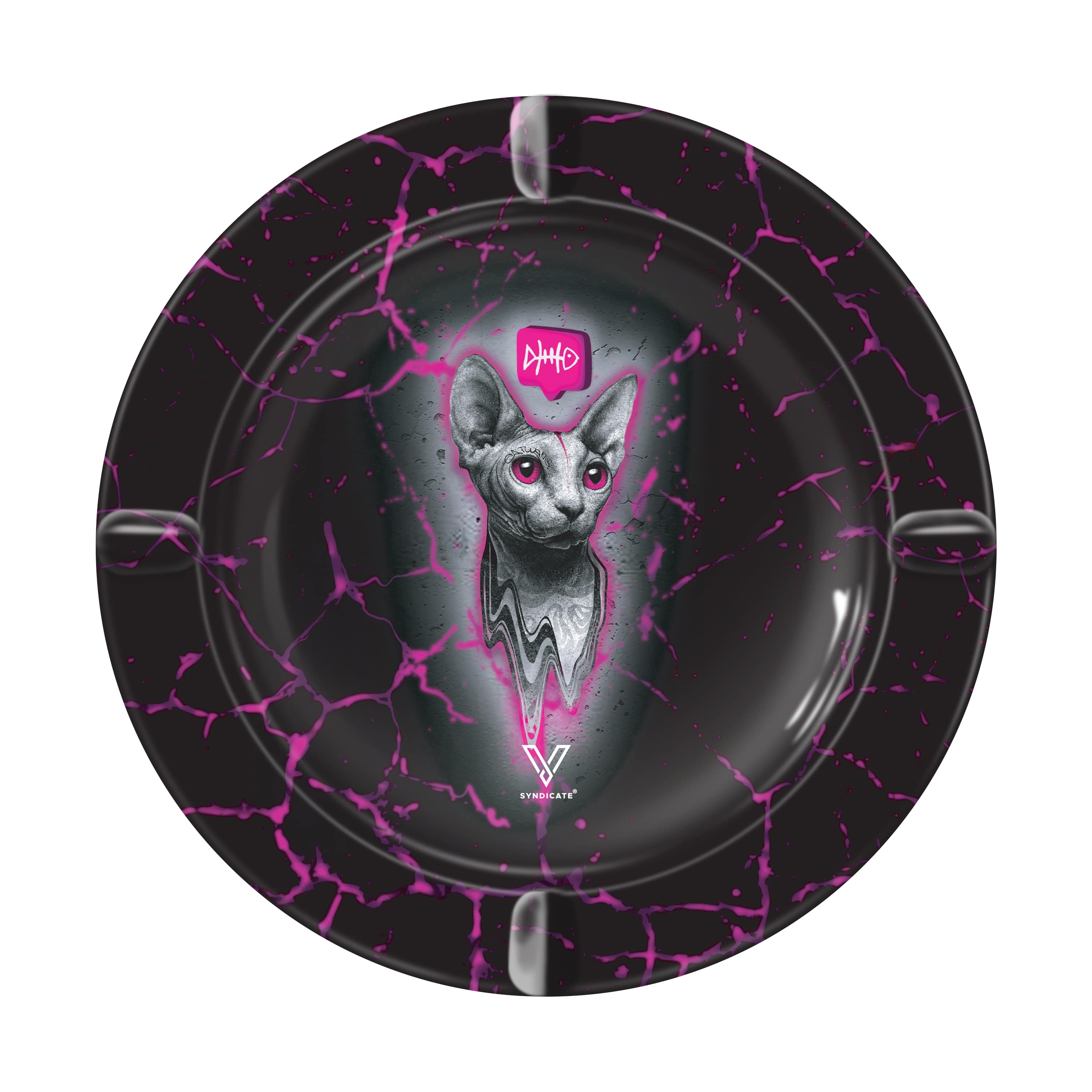 V Syndicate Metal Ashtray - The Stray
