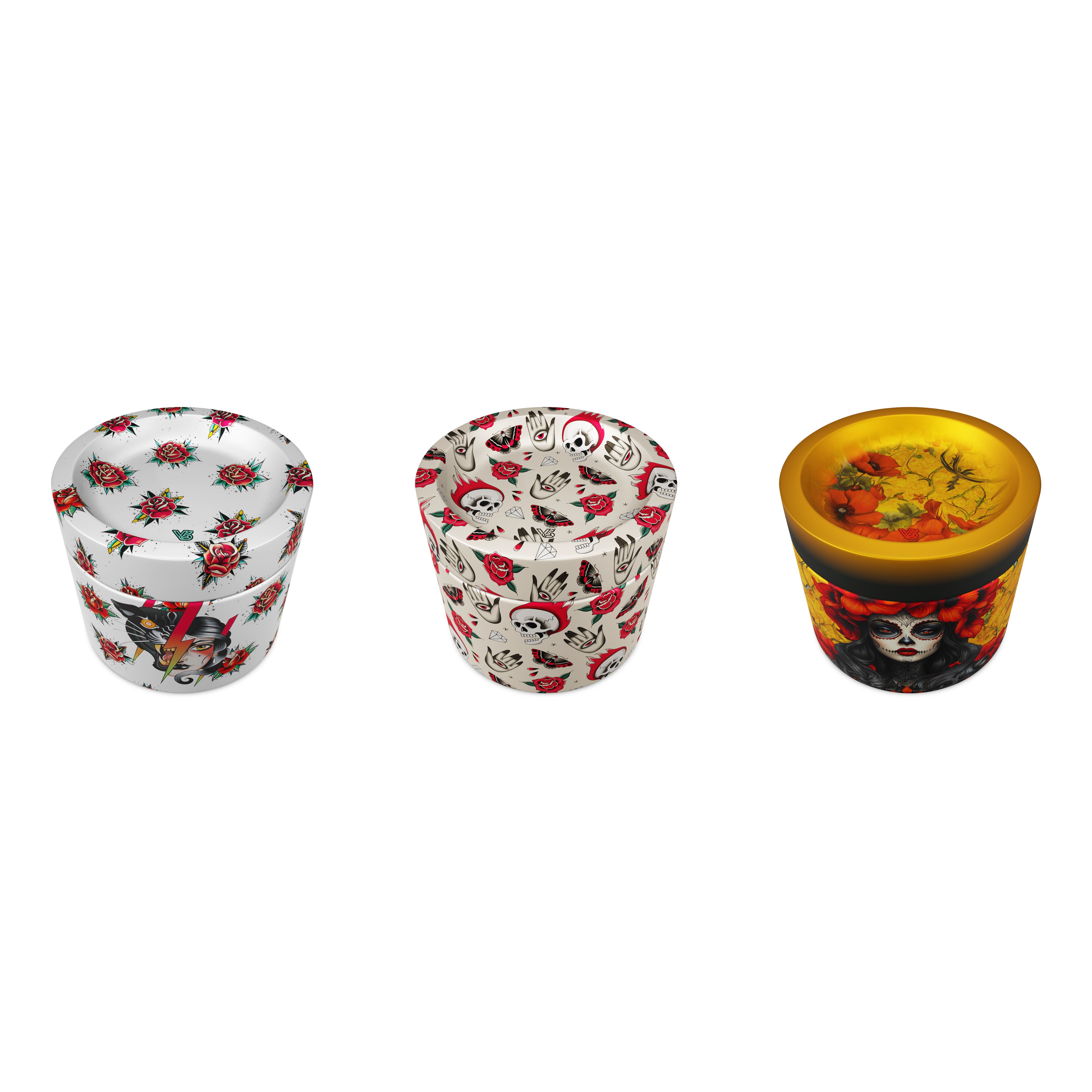 V Syndicate Syndicase 360 (12pcs/display) Pantheress/Tattoo/Calavera