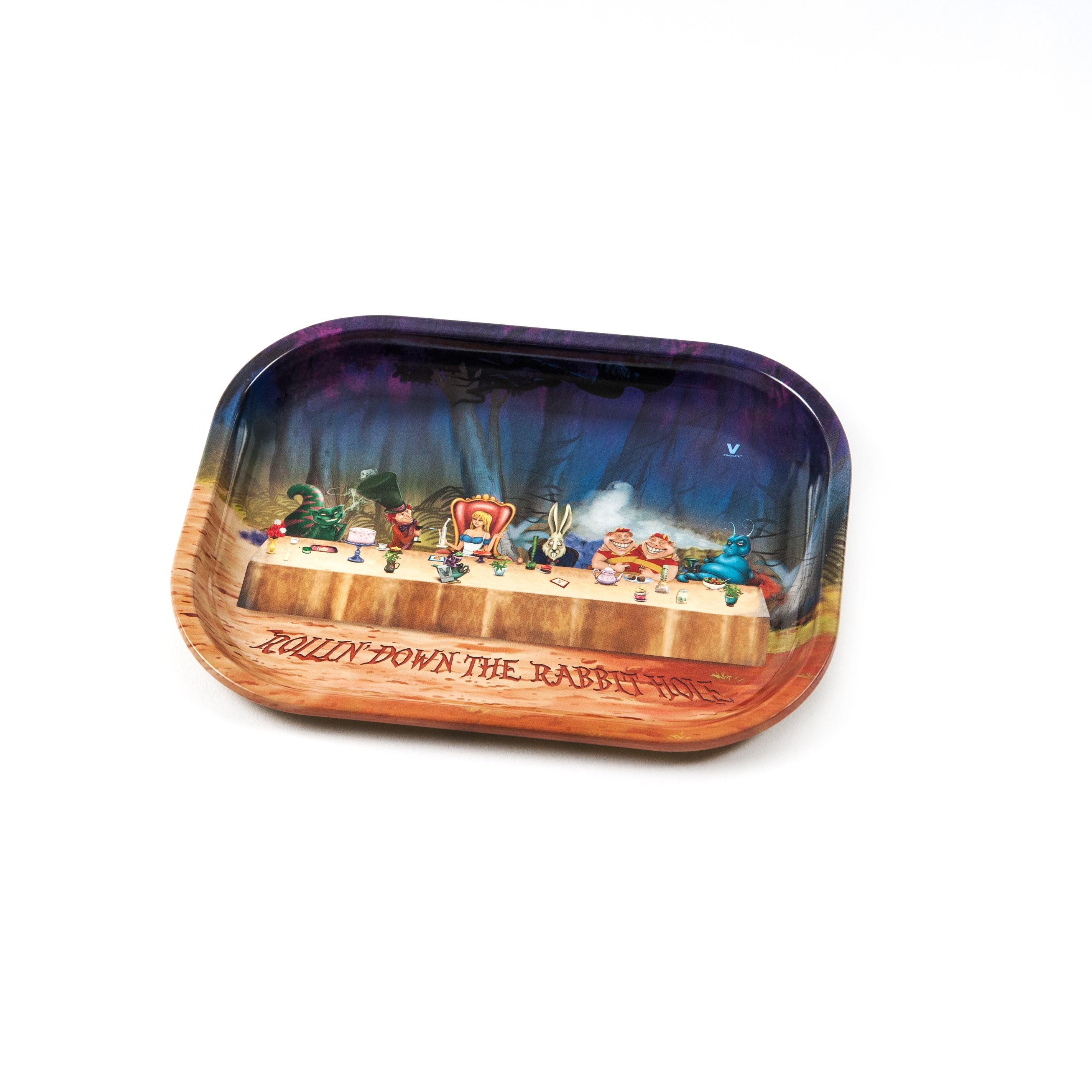 V-Syndicate Alice Dinner Rolling Tray 18x14